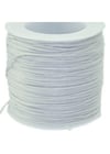 Paraşüt İpi, Bileklik-kolye Örgü İpi 1 Mm 50 Metre Gri