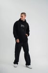 Polızeı Premium Kalite Kapşonlu Dijital Patchli Sweatshirt - Siyah