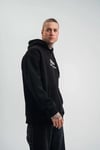 Polızeı Premium Kalite Kapşonlu Dijital Patchli Sweatshirt - Siyah