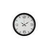 Precision Black 40 Cm Metal Duvar Saati