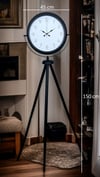 Pure Black Tripod Ayaklı Saat