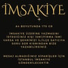 Ramazan İmsakiyesi - 170 Gr - A4 Boyut Kişiye Özel İsimli & Logolu 100 Adet Siyah-sarı