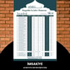 Ramazan İmsakiyesi - 300 Gr - A3 Boyut Kişiye Özel İsimli & Logolu 1 Adet Yeşil