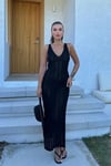 Rosalia Sırt Dekolteli Elbise 2761