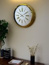 Royal Gold 40 Cm Metal Duvar Saati