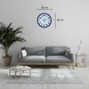 Royal Lacivert 36 Cm Duvar Saati