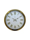 Royal White Gold 40 Cm Metal Duvar Saati