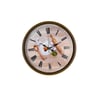 Rustic Bakery Kitchen Kahverengi 36 Cm Duvar Saati