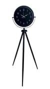 Sade Siyah Tripod Ayaklı Saat