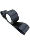Saten Kurdele 6 Cm Siyah 10 Metre