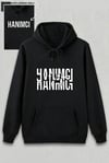 Sevgililer Günü Özel Kapüşonlu Hanımcı Baskılı Oversize Sweatshirt - Siyah