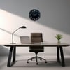 Silver Shadow 40 Cm Metal Duvar Saati