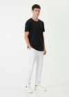 Unisex Basic Bisiklet Yaka Regular T-shirt - Siyah