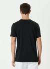 Unisex Basic Bisiklet Yaka Regular T-shirt - Siyah