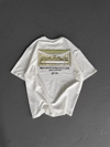Unisex Baskılı Oversize T-shirt - Beyaz