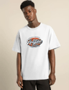 Unisex Baskılı Oversize T-shirt - Beyaz