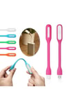 USB Mini LED Lamba 4’Adet Paket – Esnek ve Taşınabilir Gece Lambası