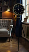 Vintage Roma Rakamlı Modern Tripod Ayaklı Saat