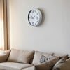 White Index 40 Cm Metal Duvar Saati