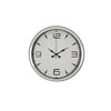White Index 40 Cm Metal Duvar Saati