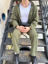 HAKİ RENGİ KADİFE TAKIM