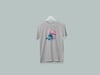 Kaliteli Penye Kadın Erkek Yetişkin Baskılı Beyaz Gri Siyah Tshirt Lilo Stitch Gri