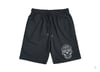 Machi Unisex Mexican Skull Baskılı Siyah Penye Rahat Kesim Cepli Lastikli Günlük Spor Şortu