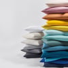 Maki Home %100 Pamuklu Botanik Kır Çiçeği Desenli Krem Doğa Temalı Dekoratör Yastık Kılıfı 50x70 Cm