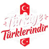 Maki Home Kadın Erkek Unisex Yetişkin Türkiye Türklerindir Baskılı Siyah Tshirt