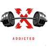 Makiteks Siyah Taytlı Şort Crossfit Addicted Baskılı Çift Katlı Hızlı Kuruyan Spor Şortu Fitness Gym
