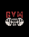 Makiteks Siyah Taytlı Şort - Gym Mode On Baskılı Çift Katlı Hızlı Kuruyan Spor Şortu Fitness Gym