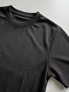 Unisex Siyah Dry Touch Nefes Alabilen Kısa Kollu Spor T-Shirt Hızlı Kuruyan Koşu Fitness Antrenman