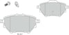 Disk Balata Arka 268 MM Disk İçin 308 Iı 16> 5008 Iı 16> Rıfter Partner Berlingo 18> C4 Picasso Iı 13> Combo 18> Granla Recover 74372