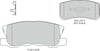 Disk Balata Arka 4007 4008 C4 Aırcross 10> Asx 10> Pajero 96> Outlander 06>12 Recover 73893