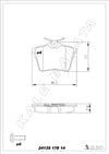 Disk Balata Arka 407 04> 607 00> C5 Iıı 08> Kalebalata 24135 178 14