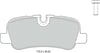 Disk Balata Arka Dıscovery Iıı 04>09 Dıscovert IV 09> Range Rover Iıı 02>12 Range Rover Sport 05>13 Recover 73944