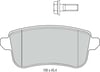 Disk Balata Arka Elektrikli El Frenli Araçlar İçin Espace V Megane IV 15> Scenıc Grand Scenıc Iıı 09> Talısman 13> Talısman Grandtour 16> Recover 74287