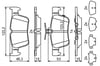 Disk Balata Arka Mondeo 15>Focus 18> Bosch 0986494839
