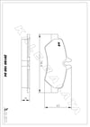 Disk Balata Arka Tek Teker Crafter 06>16 Sprınter 06>16 Kalebalata 29190 190 04