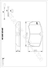 Disk Balata Arka Transit V347 Jumbo 06> Daıly Iıı 97>09 Çift Teker Kalebalata 29123 203 24