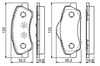Disk Balata Ön 301 12> 308 Iı 13> C4 Cactus 14> C Elysee 12> C4 1.2 Vtı 14> Bosch 0986494713
