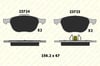 Disk Balata Ön Arkası Şimli C Max 07> Focus 04> Kuga 08>12 Mazda 3 09>13 Mazda 5 05> C30 C70 06>13 S40 04>12 V40 12> V50 04>12 Kalebalata 23723 182 15