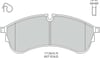 Disk Balata Ön Çift Teker Crafter 16>Man Tge 16> Recover 74356