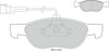 Disk Balata Ön Fişli Uzunluk 156.4Mm Brava 95>03 Bravo 95>01 Marea 96>07 145 94>01 146 94>01 Recover 73618