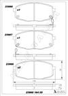 Disk Balata Ön İ30 07>15 Ceed 06>15 Pro Ceed 08> Kalebalata 23966 164 05