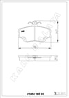 Disk Balata Ön R9 11 Eski Model Kalebalata 21404 182 04