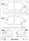 Disk Balata Ön Transit V184 00>06 Maxus 05>09 Fargo 90>04 Kalebalata 23577 185 25