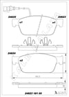 Disk Balata Ön Transporter T5 03>15 Transporter T6 15> Kalebalata 24623 181 05
