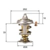 Ford Ecosport 1.0 Ecoboost Termostat 92°C Mahle Tx32792d