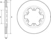 Fren Disk Arka Düz (308Mm) Çift Teker Boyalı Transit V363 12> Delphı BG4680C